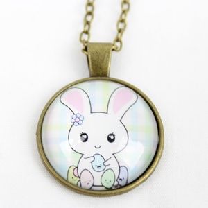 Sweet Easter Bunny Rabbit Necklace